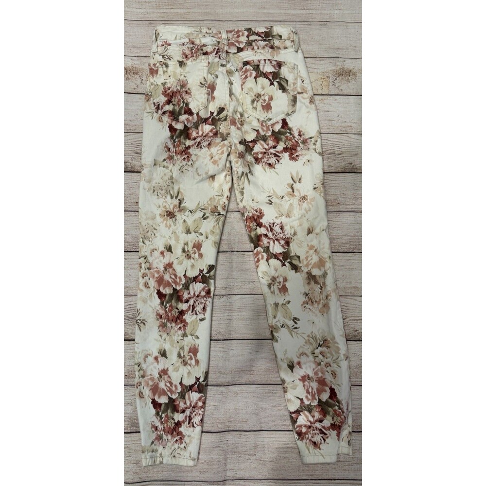 Buffalo David Bitton Women’s High-Rise Ankle Skinny Jeans | Beige | Size-4/27 - Picture 4 of 9